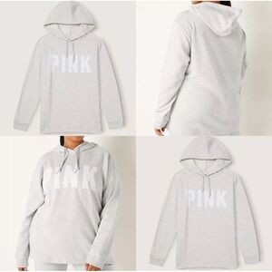 NWT! PINK Victorias Secret Fleece PINK Hoodie szXL